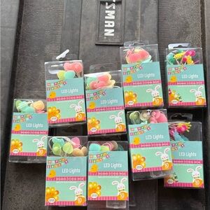 Colorful LED String Lights for Easter.